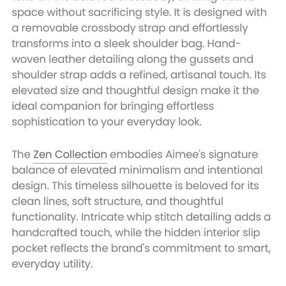 Elegant Tan Leather Shoulder Bag - Picture 6 of 17